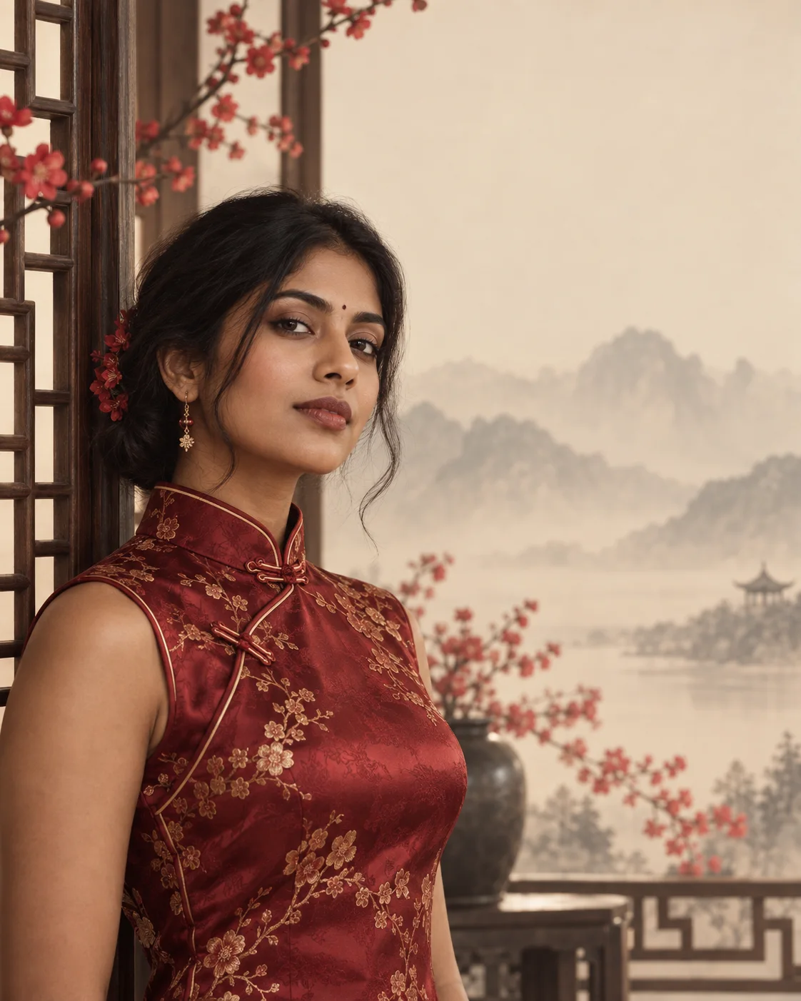 Ruby Qipao